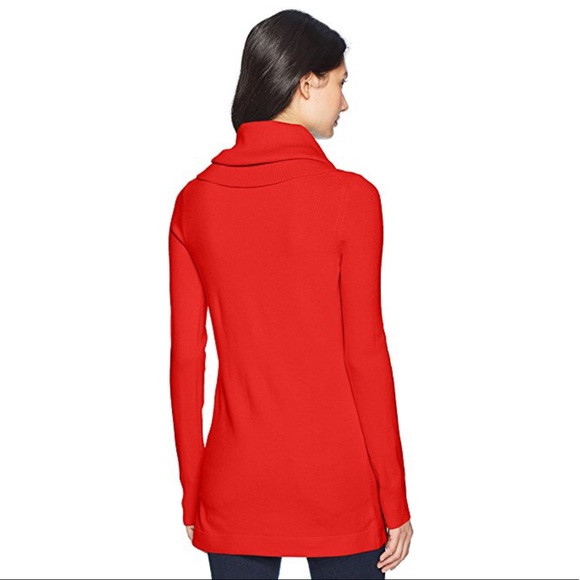 French Connection Red Babysoft Crown Neck Sweater - Picture 3 of 5